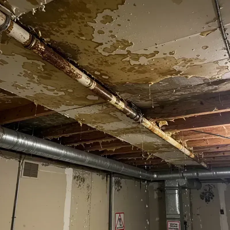 Ceiling Water Damage Repair in Brenham, TX