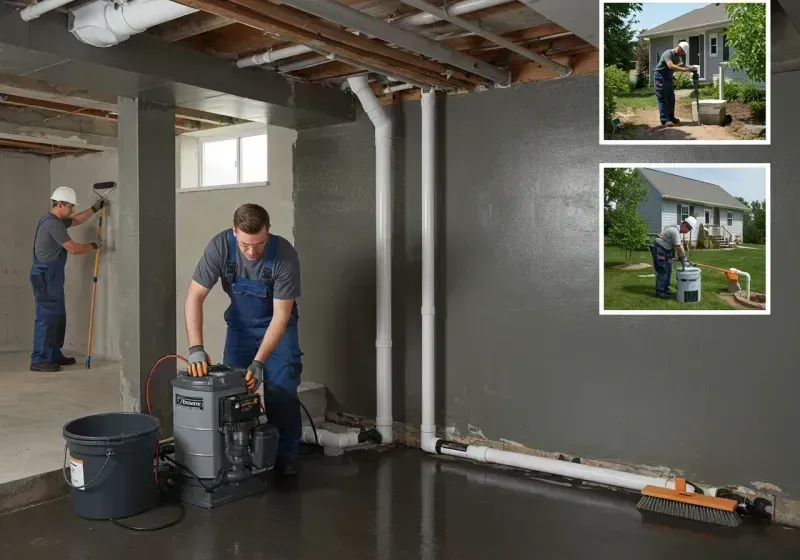 Basement Waterproofing and Flood Prevention process in Brenham, TX